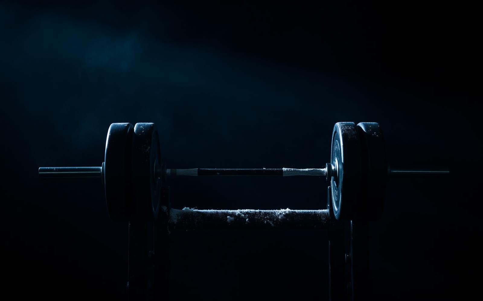 Strength training at the gym